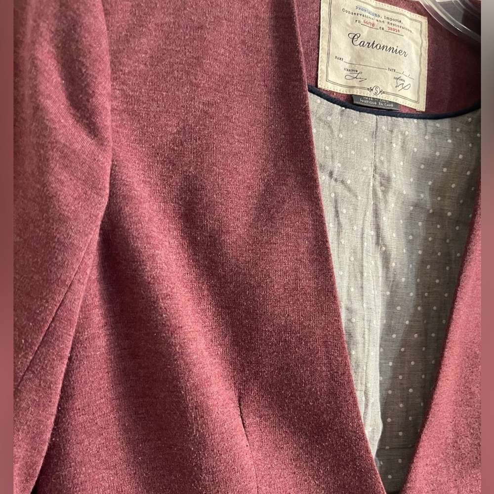 Anthropologie Cartonnier Single Button Blazer Size Small - Picture 8 of 13